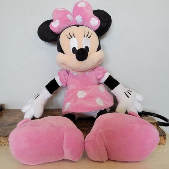 Disney Minnie Mouse Plush Toy 18" - Picture 1 of 15